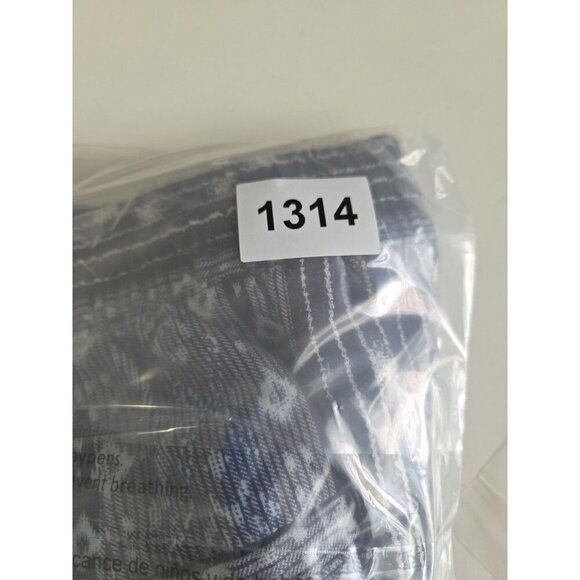 Gap Shorts Size XXL Blue White Stripe Linen Blend Pull On Drawstring Pockets - Picture 5 of 5